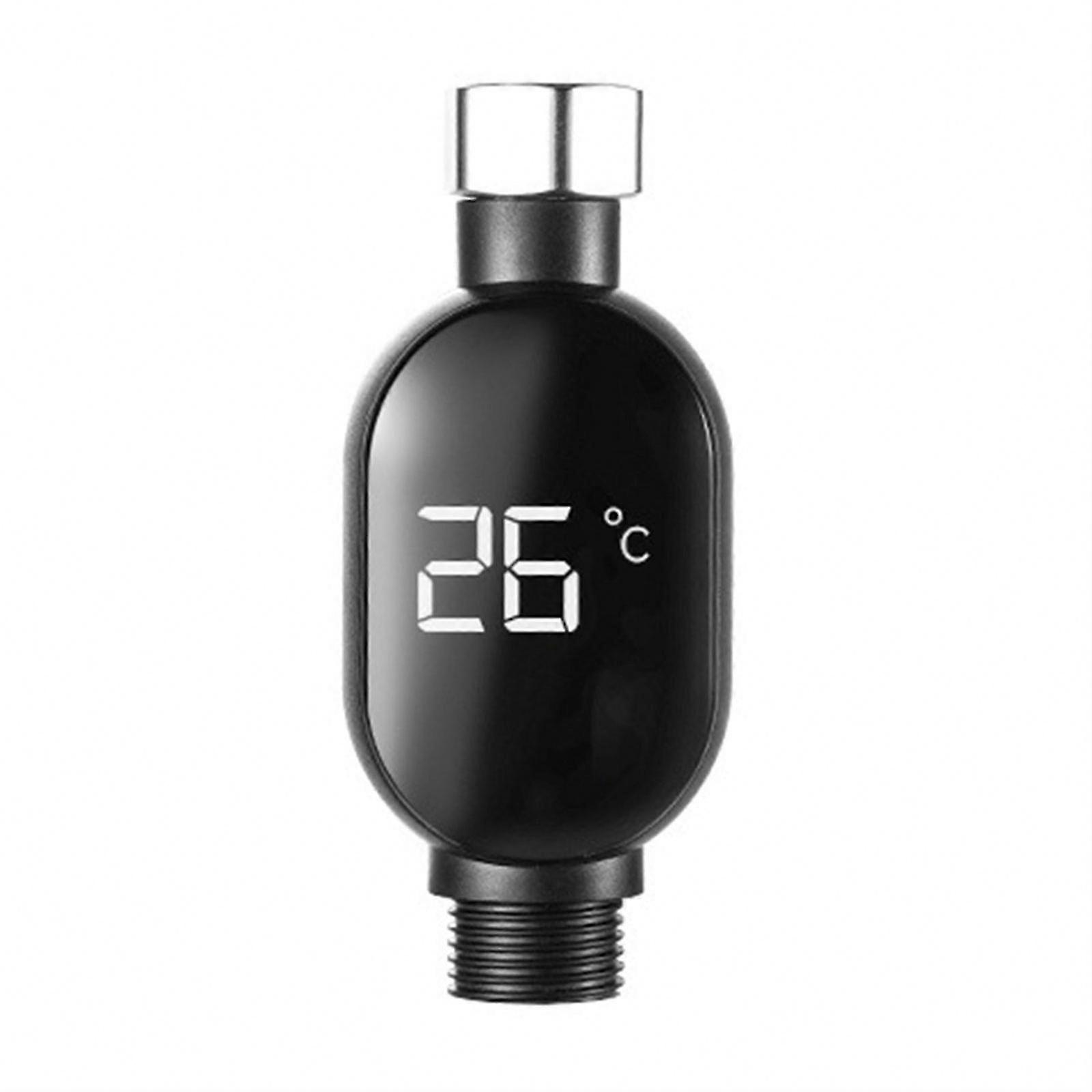 Temperature Control Metal Shower Head, Water-Resistant & Quick Heat Adjustable