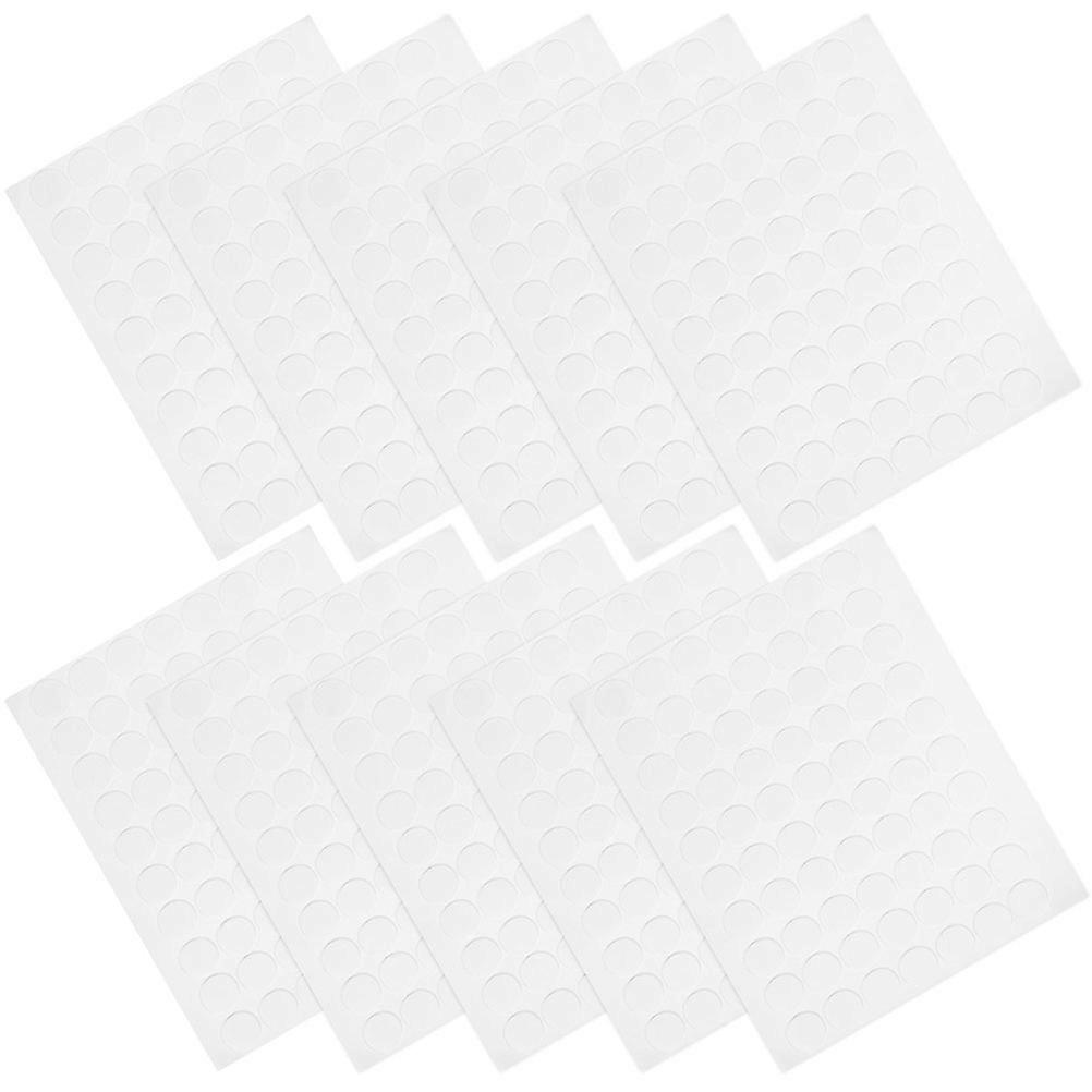 Double Sided Adhesive Pads for Secure Attachment Transparent 20 Sheet