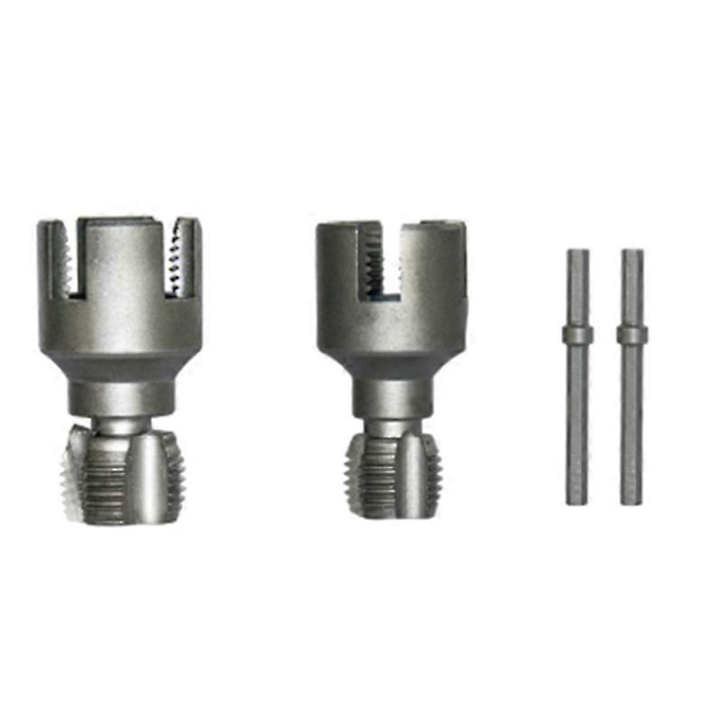 A69etap Die Set(1/2"+ 3/4") compatible with Plastic PPR Pipe, Integrated Internal External Pipe Threading Tool,Pipe Thread Cutting Tool