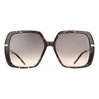 BOSS 1782/S 2IK/PR Vollrand-Sonnenbrille für Damen, quadratisch, UV3 Original