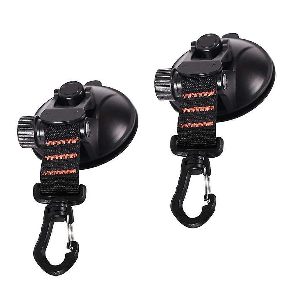 Suction Cup Hook for Camping Tent Fixing with 4Pcs ABS Hooks