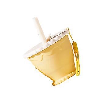 Collapsing Silicone Travel Cup With Straw Portable Foldable Drinking Cup For Camping Hiking Outdoor Activity Easy To Carry Multicolor