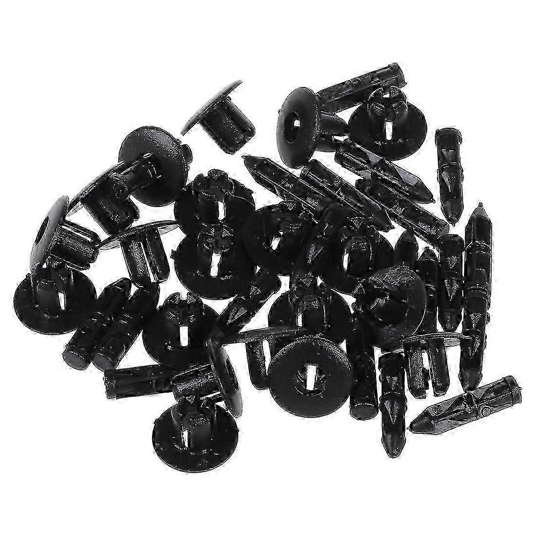 20 Pcs 7mm Plastic Push Rivets, Fairing Panel Clips & Fasteners