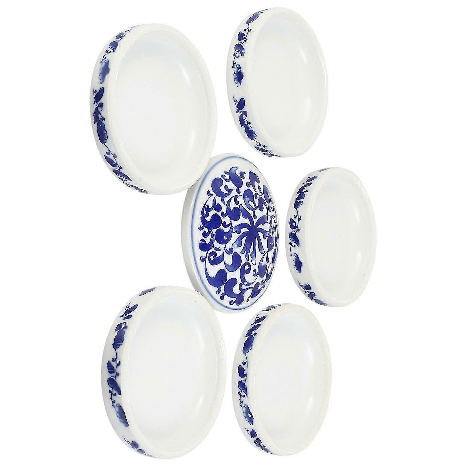 Ceramic Paint Trays | 2 Sets | For Art Color Mixing