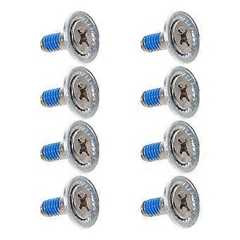 8pcs Snowboard Binding Screw Parts: Stainless Steel Screws with Washers for Secure Ski Binding Mounting Repair - Hardware Fits Standard Snowboard