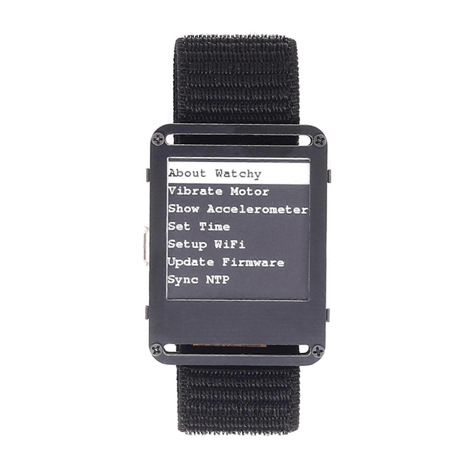 1.54'' Display Screen ESP32 Smartwatch Connect with Bluetooth-compatible WiFi Programmable WatchSupport for Micropython Multicolor