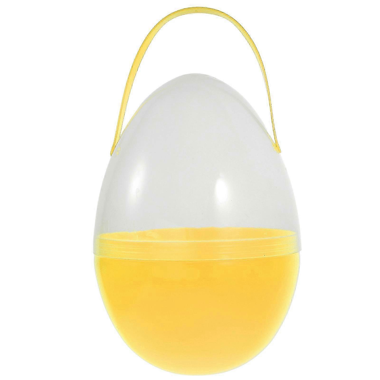 Easter Eggs Large Plastic Easter Egg with Handle for Storage