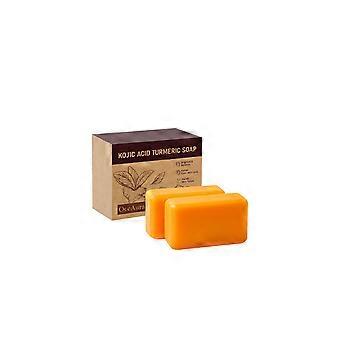 Kojic Acid Soaps Turmeric Soaps Bar For Dark Spots Brightening Moisturizing With Collagen Gentle Body Wash For All Skin Types
