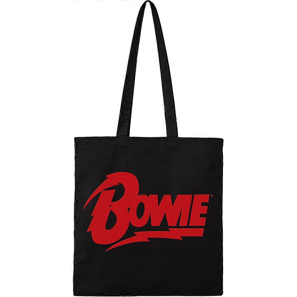 David Bowie Classic Flash Logo Tote Bag