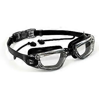 1pcs Swimming goggles, adult anti fog, silicone outdoor men/s and women/s goggles Diving Ear Plugs Nos