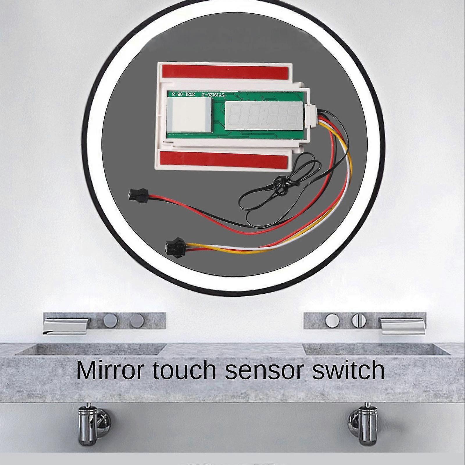 Mirror Lamp Touch Sensor Switch For Bathroom Mirror Adjustable Brightness