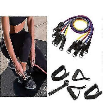 11pcs Resistance Bands Set with Isolation Belt for Home Workouts