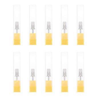 10pcs Nail Drill Heads Nail Drill Bits Sanding Drill for Electric Nail Sander
