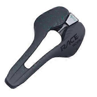 Sillín de bicicleta verde Grado de entrenamiento Light Race Road TT Triathlon Cojín de asiento de bicicleta para hombres / mujeres