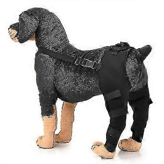 Dog Knee Brace for Rear Leg Protection, Supports Knee Cap Dislocation and Arthritis Joint Support