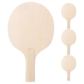 4Pcs Unpainted Wood Table Tennis Paddles for DIY Painting, Kids & Adults Craft ziiu
