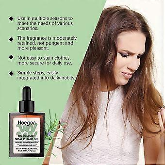 Rosemary Grow Scalp & Hair Oil + Curl Volume Foam Set - Vegan Scalp Care & Hair Oil Treatment - Lightweight Styling Foam for Curls - 100ML+30ML