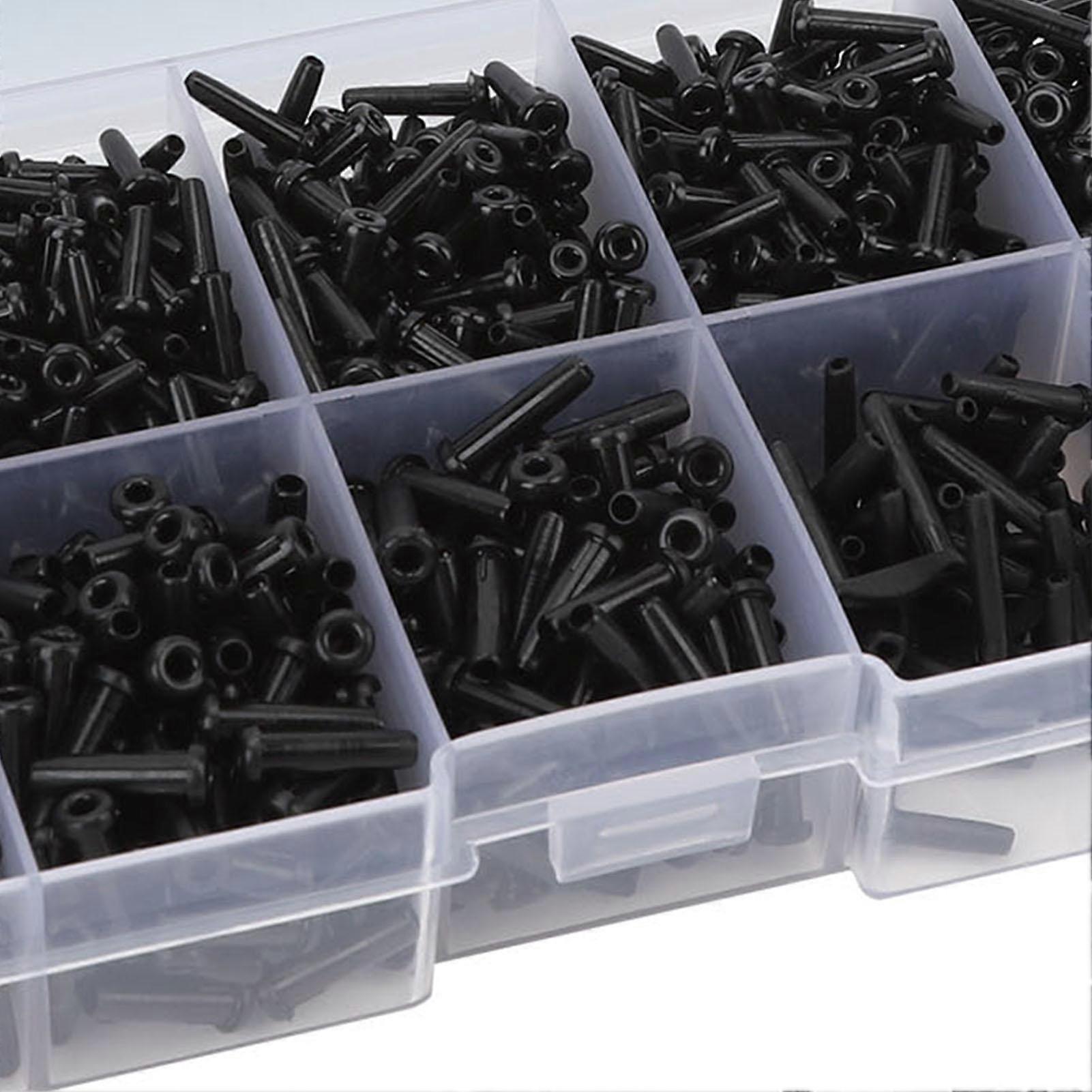 Badminton String Protector Set Portable Racket Replacement Repair Grommets Tool Nylon Accessories