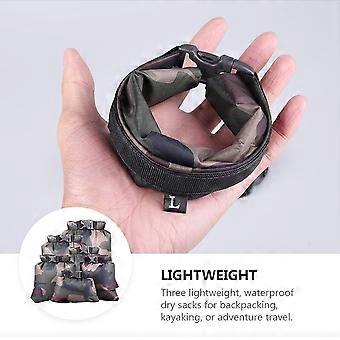 6pcs Dry Waterproof Bag Dry Bag Sack Camping Clothing Moisture-proof Storage Bag