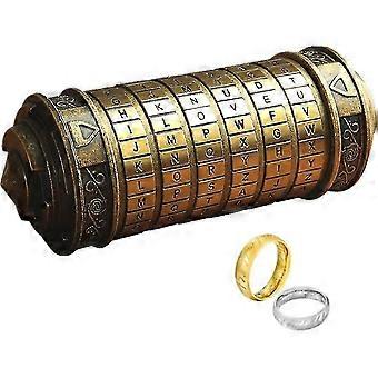 Código Da Vinci Mini Cryptex para o Dia dos Namorados de Natal Presentes de aniversário mais interessantes para namorado e namorada Quebra-cabeça Quebra-cabeça Lock