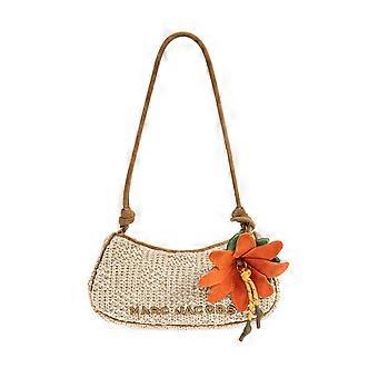 The Summer Woven Charm Shoulder Bag