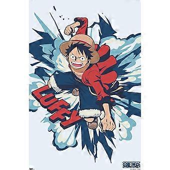 One Piece: Fishman Island - Luffy Punch Jigsaw Puzzle AD847