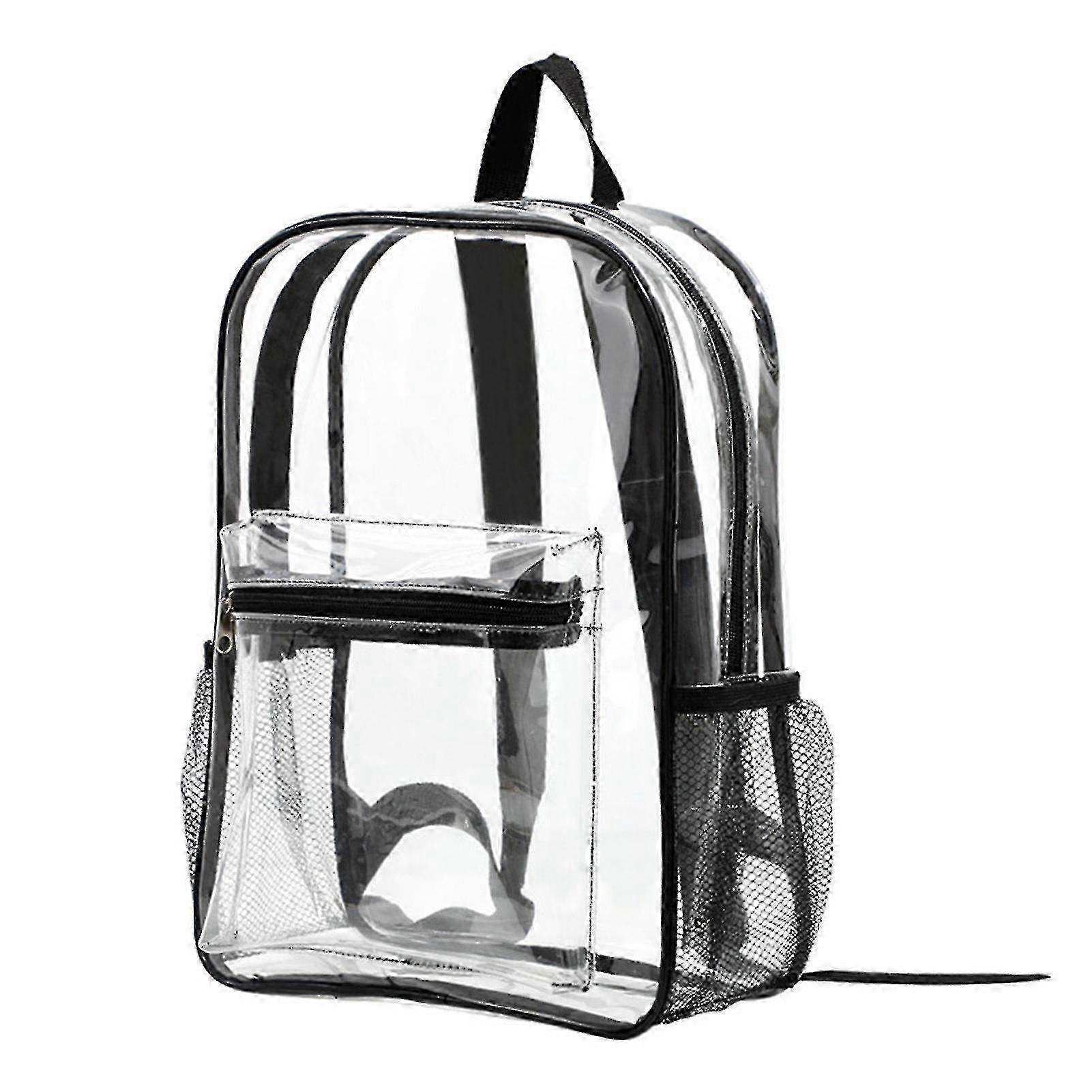 Sturdy Clear Backpack Waterproof PE PVC Design
