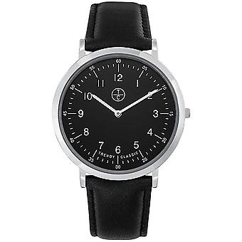 Lansen Quartz analog man Watch med Cowskin armbånd CC1034-02