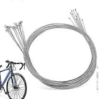 10 Pcs Bike Brake Cables Bike Shifter Cable Bicycle Brake Cables Derailleur Cable For Replacement CSC