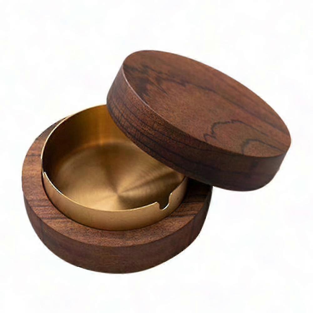 Elegant Walnut Ashtray Lid