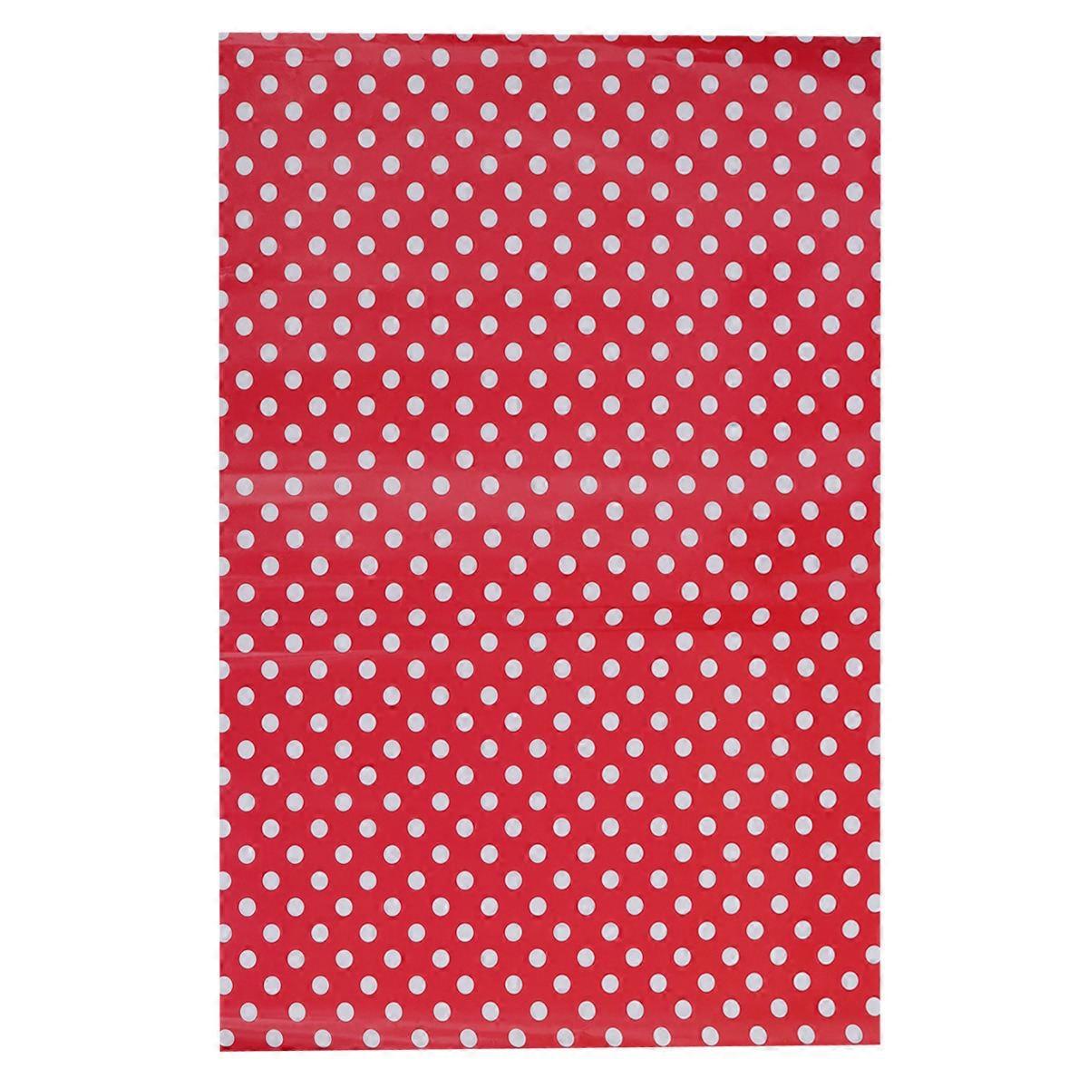 Red Waterproof Gift Wraps 5 Sheets Book Packaging Gift Wraps Paper
