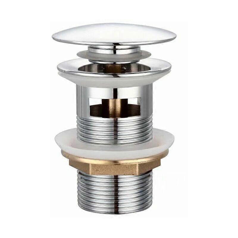 bathroom drain, washbasin drain set, chrome, silver