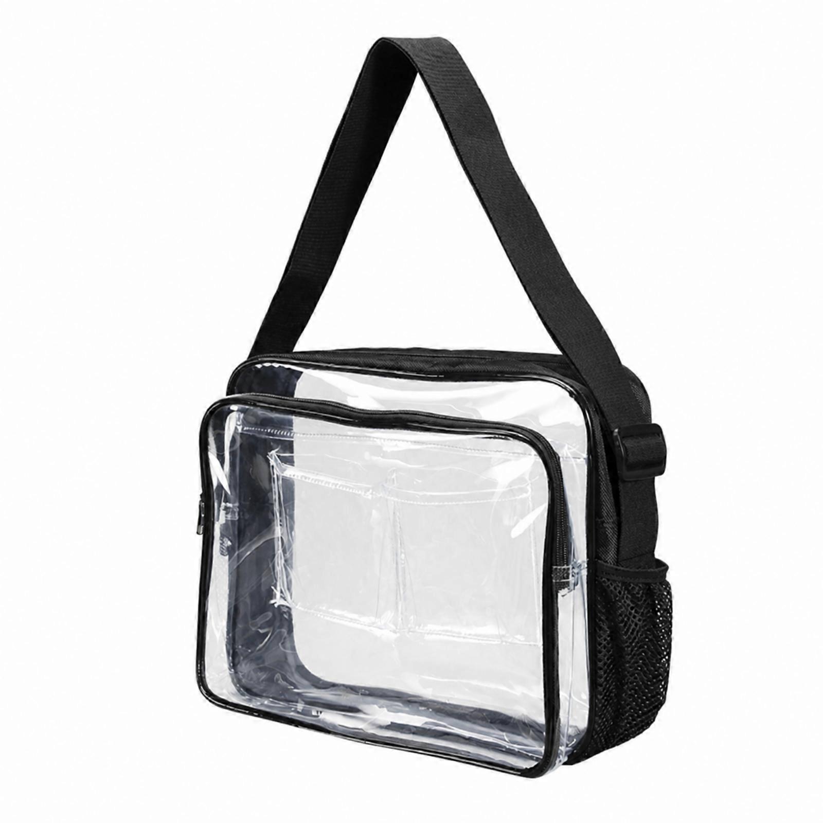 Transparent Shoulder Crossbody Tool Pack Waterproof for Commuting, Commuters