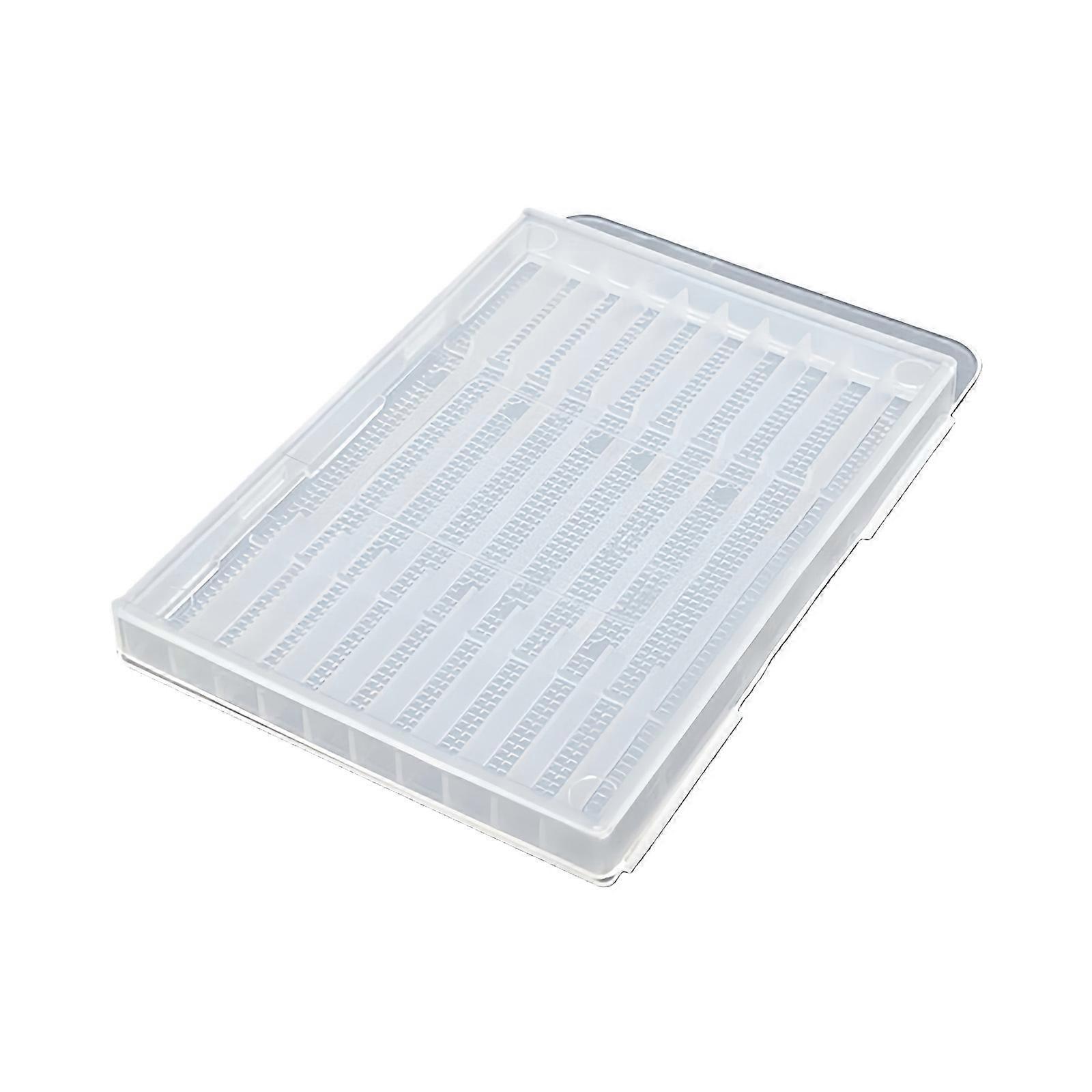 Secure Closure Tool Box compatible with Storing Drill Bit and Accessories Impact Resistant Plastic Hardware Tool Box Size 3