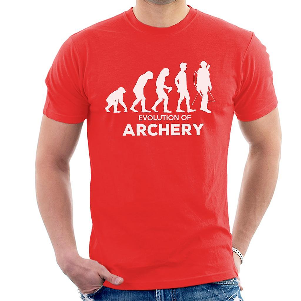 Evolution Of Archery Men's T-Shirt