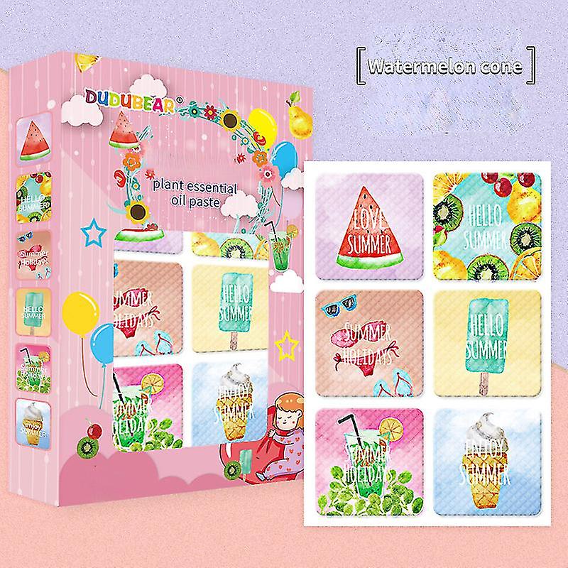 Summer Outdoor Anti Mosquito And Insect Stickers Plant Essential Oil ...