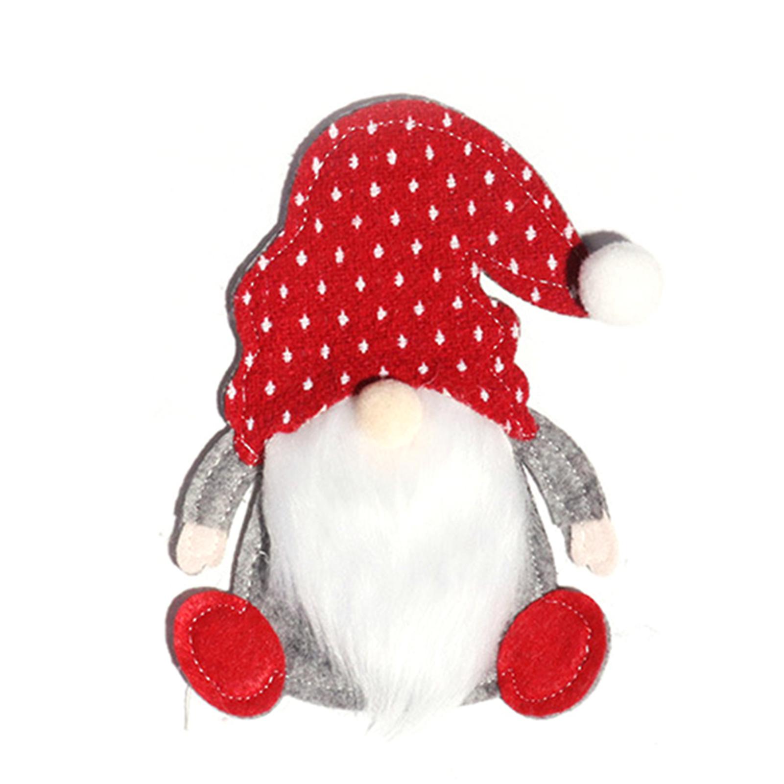 Christmas Faceless Doll Cutlery Bag Creative Spoon Tableware Storage Bag