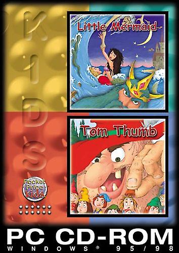 حورية البحر الصغيرة وتوم الإبهام (قرص مضغوط للكمبيوتر الشخصي) - جديد ومختوم