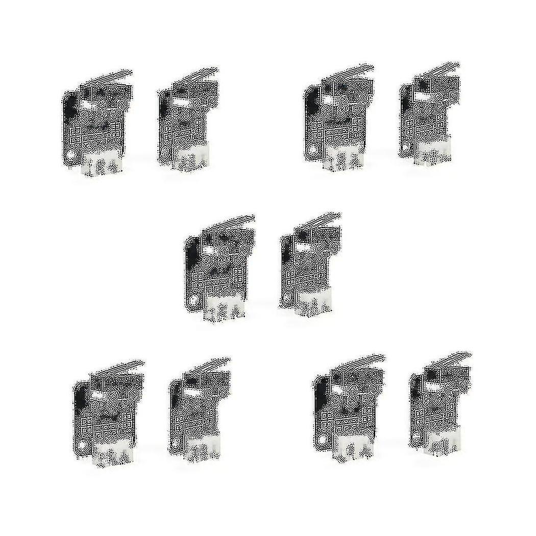 10 Pcs 3d Printer Part End Stop Limit Switch 3 Pin Compatible With Cnc Ramps 1.4 Reprap 3d Printer