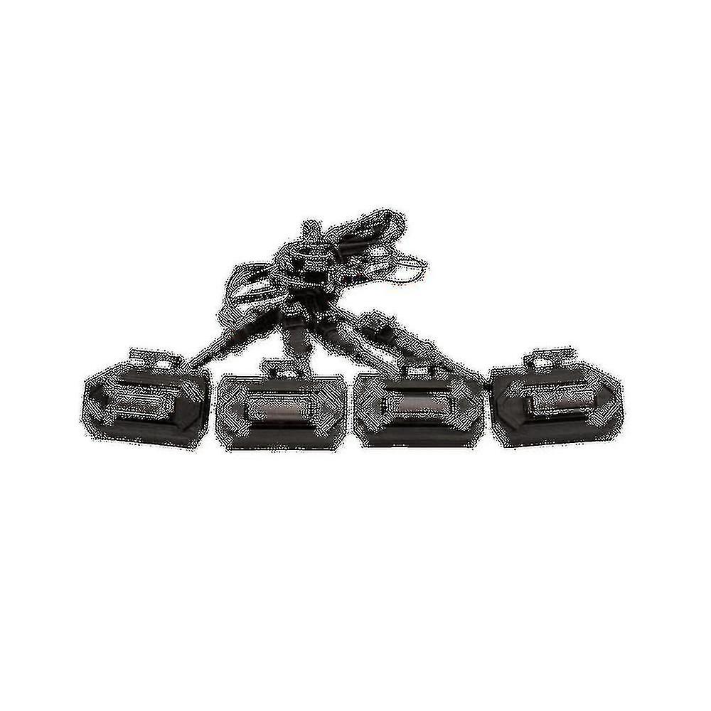 4pcs カー LED フロントライト外部ランプスモークカーアクセサリ