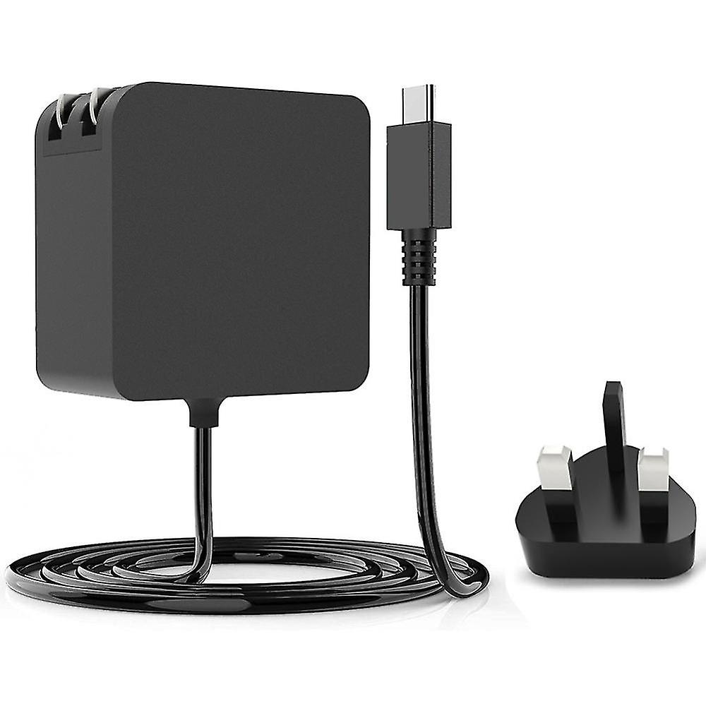 For Charger Wall Adapter 45w Pd Protocol Support Screen Mirroring For N Console(uk Plug)