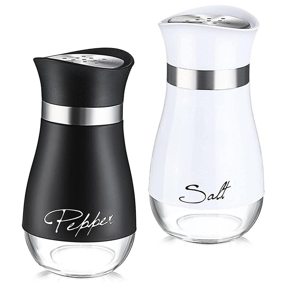 2 Pcs Shakers Spice Dispenser With Adjustable Pour Holes Refillable