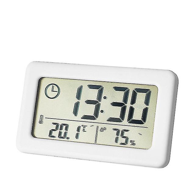 Led Digital Alarm Clock Temperature Calendar Snooze Backlight Clock Electronic Desktop Clocks Battery Alarm Home Travel Clock