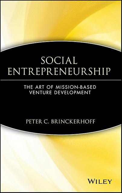 Social Entrepreneurship by Peter C. Brinckerhoff Paperback Book