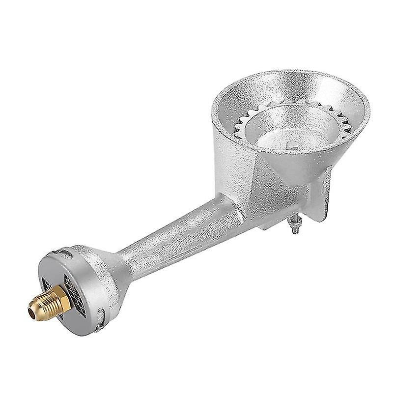 High Pressure Propane Cast-iron Round Burner Head, Propane Burner Head with Orifice Brass Fitting