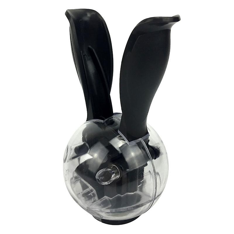 Manual Mini Salt Pepper Mill Portable Rabbit Ears Ceramic Core Ball Grinder