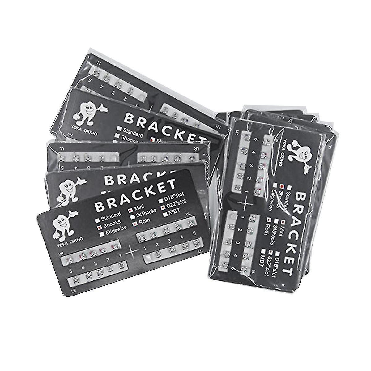 10 Sheets/pack 200 Pcs Of Brackets Mim Mini 0.022 With Hook 3