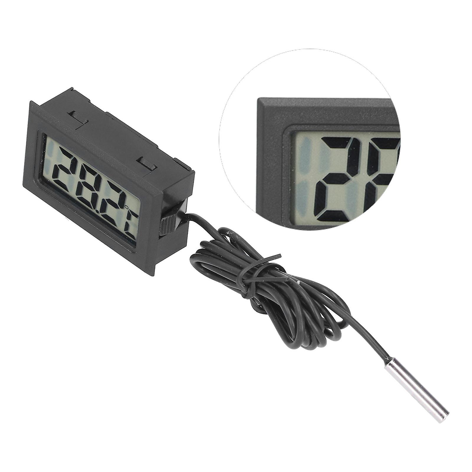 Electronic Thermometer Embedded Electronic Thermometer Mini Digital Waterproof Temperature Meter for Outdoor
