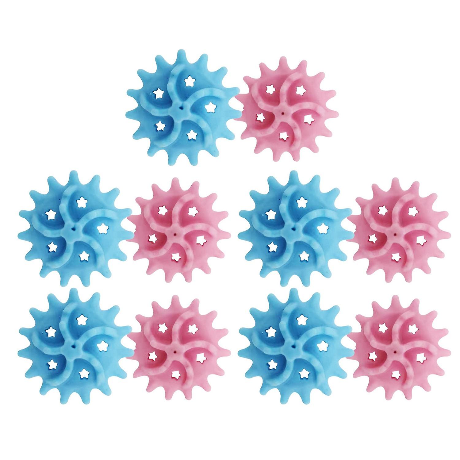 2 x 10Pcs Laundry Ball Super Strong Decontamination Anti-wrap Reusable Washing Machine Clothes Softe