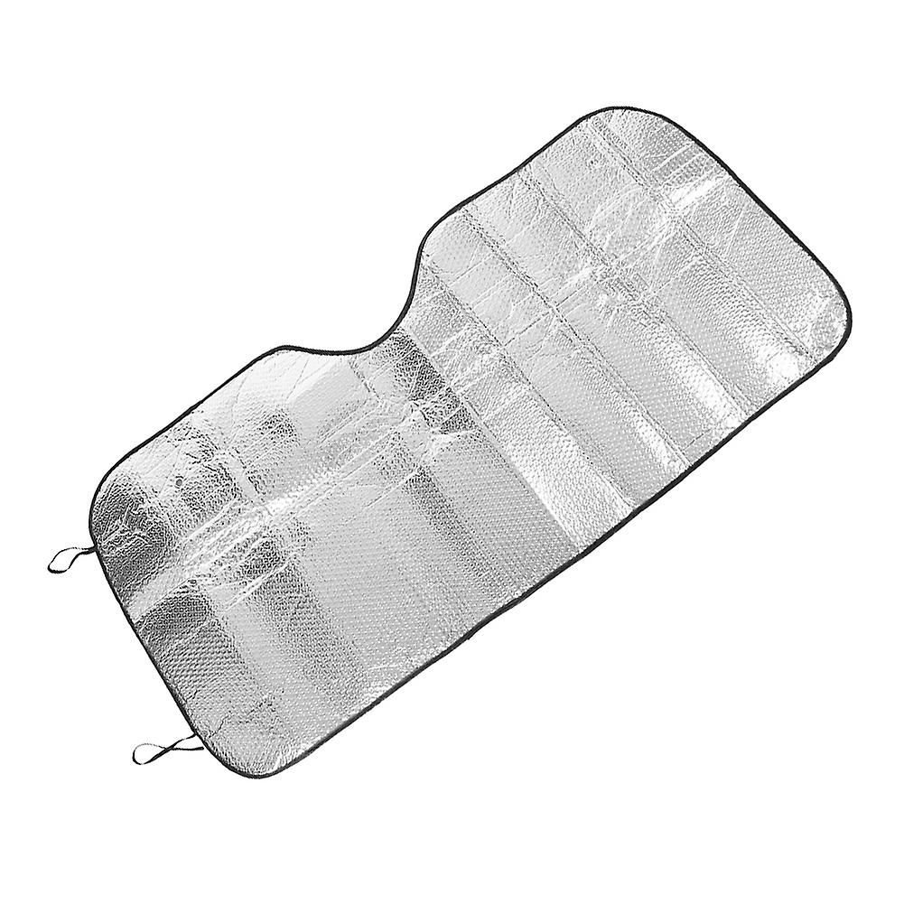 Universal Silver Car Windshield Sun Shade 130x60CM Heat Reflective